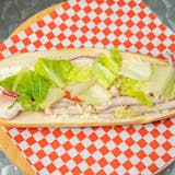 Turkey Sub. Deli sliced turkey